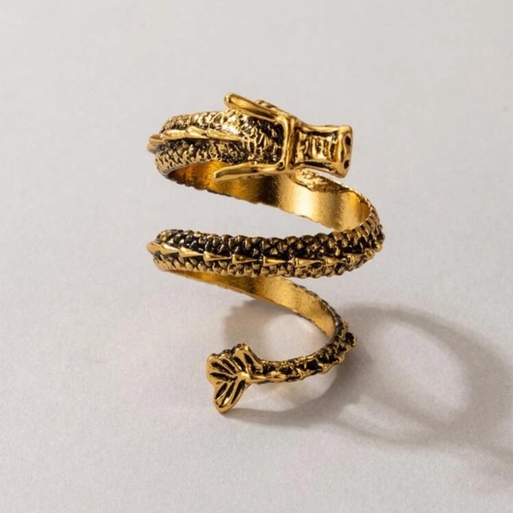 🐉 Awesome Chinese Dragon Wrap Ring 🐉 - Picture 3 of 6